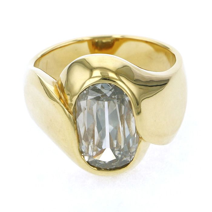 K18イエローゴールド ダイヤモンド リング J214399 | ユキザキセレクト