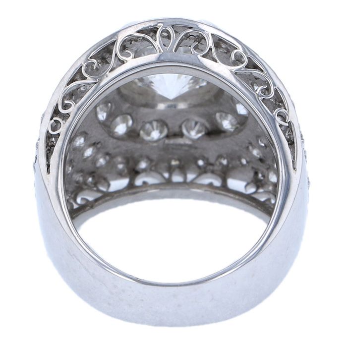 プラチナ900 ダイヤモンド リング J215592 | ユキザキセレクトジュエリー