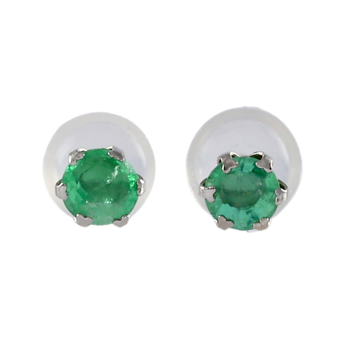 エメラルドプラチナピアス プラチナ900 エメラルド ピアス J226417 | ユキザキセレクトジュエリー