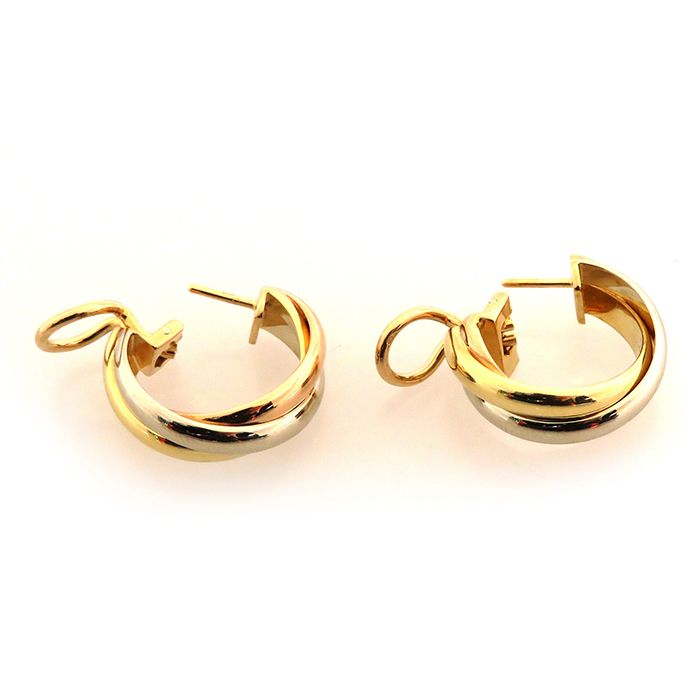 中古] カルティエ トリニティ J239438 ピアス J239438 | ジュエリーの