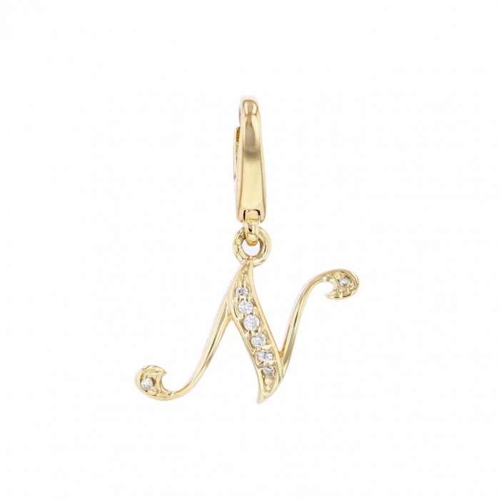 中古] ユキザキ アルファプティ イニシャルチャーム【N】【正規品