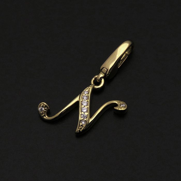 中古] ユキザキ アルファプティ イニシャルチャーム【N】【正規品