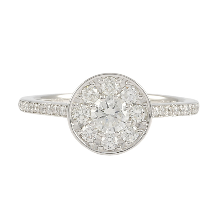 プラチナ900 ダイヤモンド リング J283753 | ユキザキセレクトジュエリー