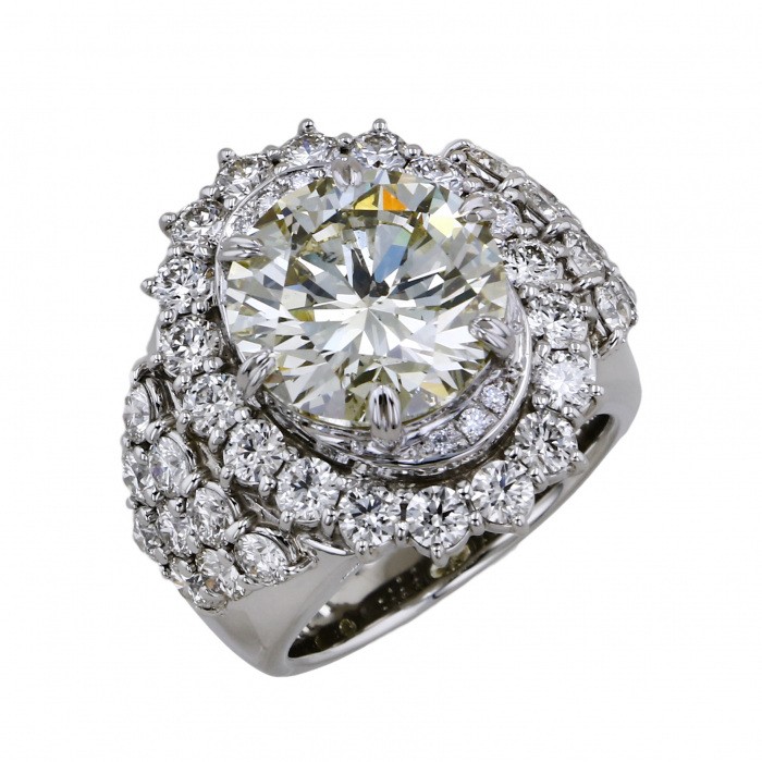 プラチナ900 ダイヤモンド リング J289523 | ユキザキセレクトジュエリー