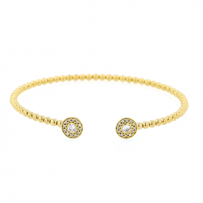 チー　イエローダイヤブレスレット✨ K18イエローゴールド ダイヤモンド ブレスレット J298943 | ユキザキ