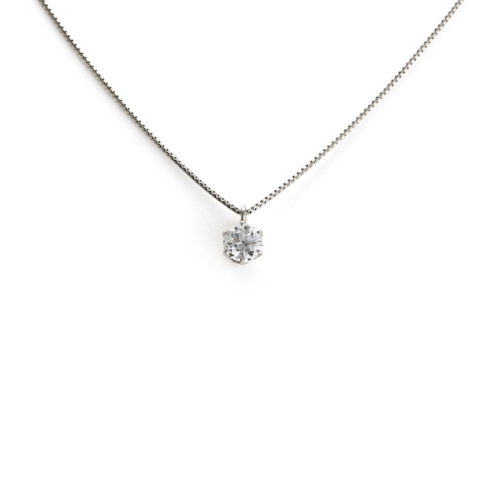 ✨美品✨ダイヤモンドトップ付きプラチナネックレス プラチナ900 プラチナ850 ダイヤモンド ネックレス J300578 | ユキザキ
