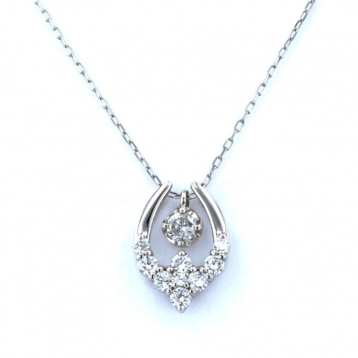 プラチナ950 ダイヤモンド ネックレス J308523 | ユキザキセレクト