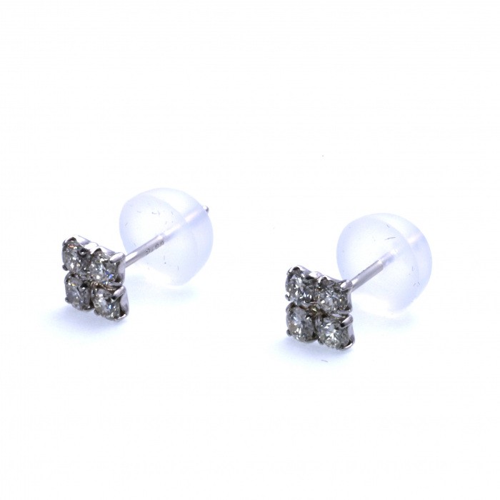 プラチナ900&天然ダイヤモンドピアス プラチナ900 ダイヤモンド ピアス J310483 | ユキザキセレクトジュエリー