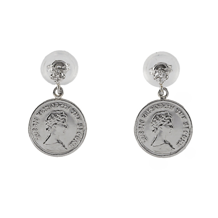 プラチナ900 ダイヤモンド ピアス J314038 | ユキザキセレクトジュエリー