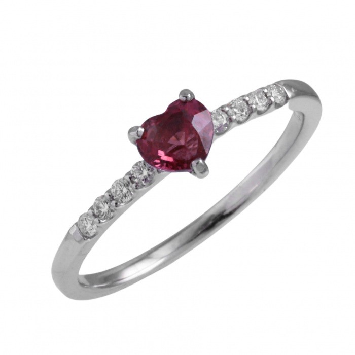 プラチナ900 ルビーダイヤ デザインリング プラチナ900 ルビー ダイヤモンド リング J318143 | ユキザキセレクト