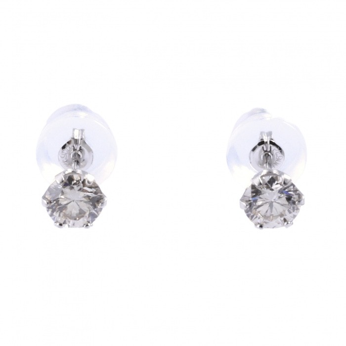 プラチナ900 ダイヤモンド ピアス J323227 | ユキザキセレクトジュエリー