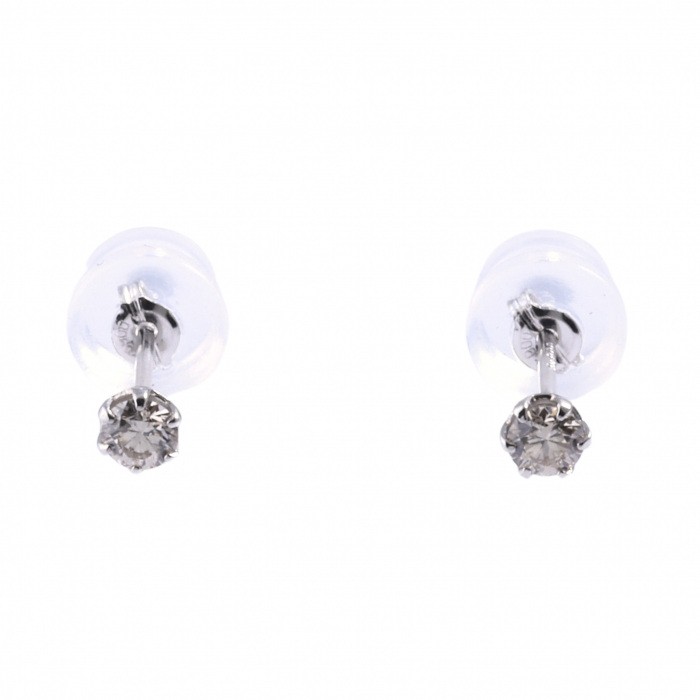 プラチナ900 ダイヤモンド ピアス J323240 | ユキザキセレクトジュエリー