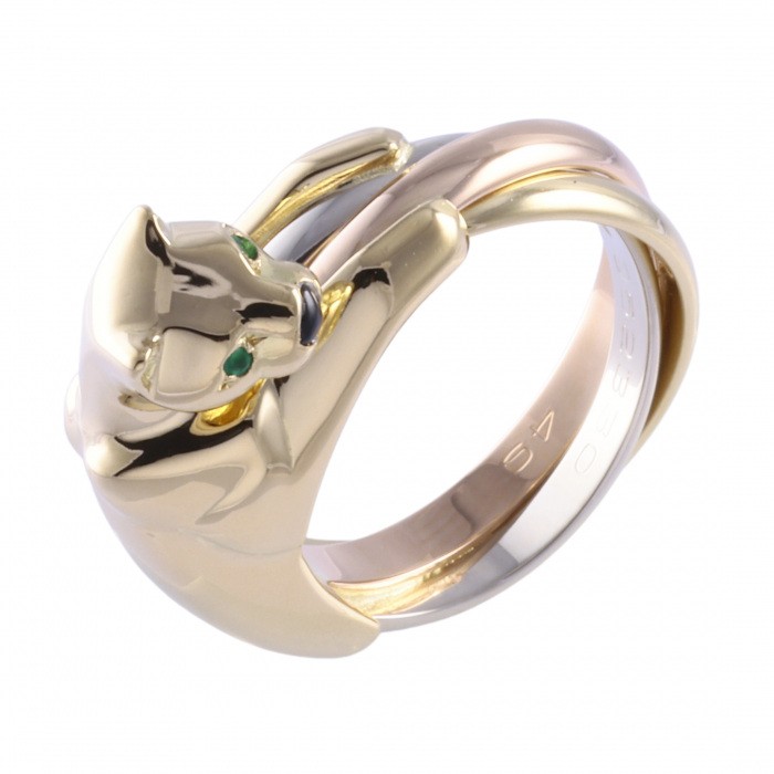 中古] カルティエ パンテール トリニティ リング #48 J327976 リング