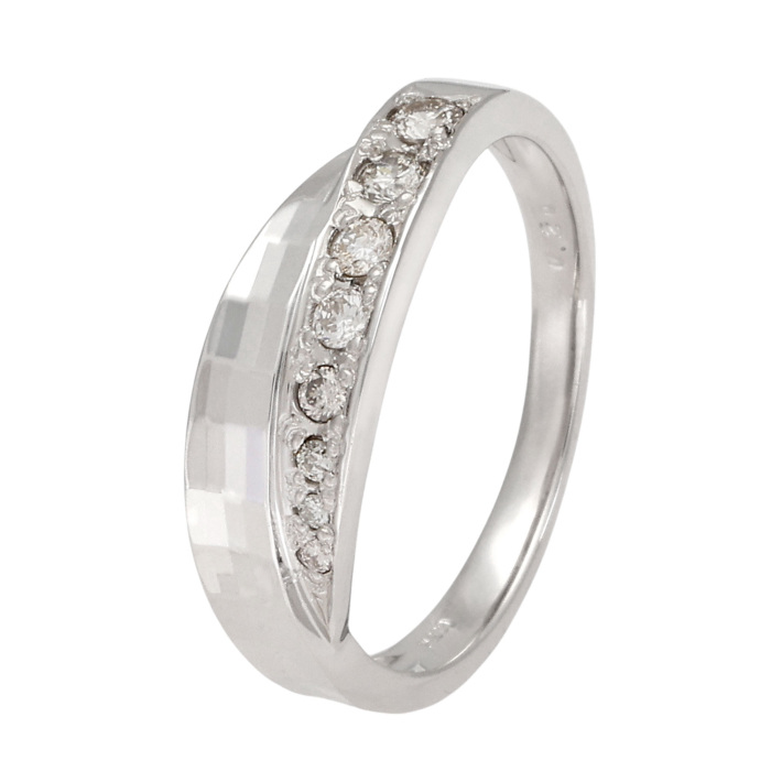 Platinum 900 Diamond Ring J330457 | Yukizaki Select Jewelry