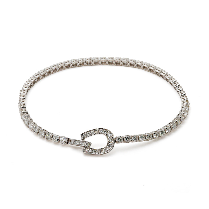 New] Yukizaki Select Jewelry tennis horseshoe hook 80T26WG