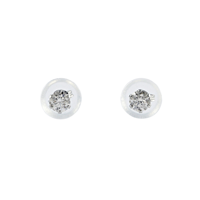 プラチナ900 ダイヤモンド ピアス J337753 | ユキザキセレクトジュエリー