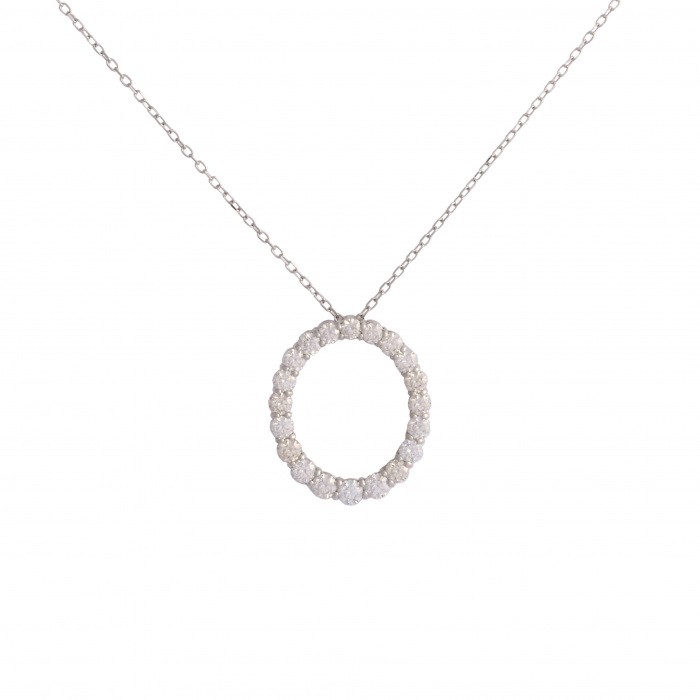 PT850 PT950 ダイヤモンド ネックレス J343303 | ユキザキセレクト