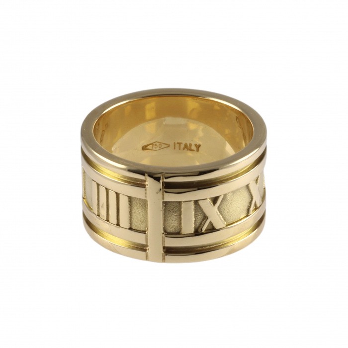 中古] ティファニー アトラス ワイド J346284 リング J346284