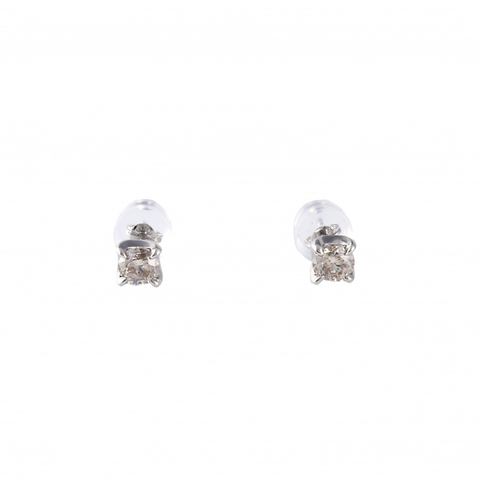 プラチナ900 ダイヤモンド ピアス J346889 | ユキザキセレクトジュエリー