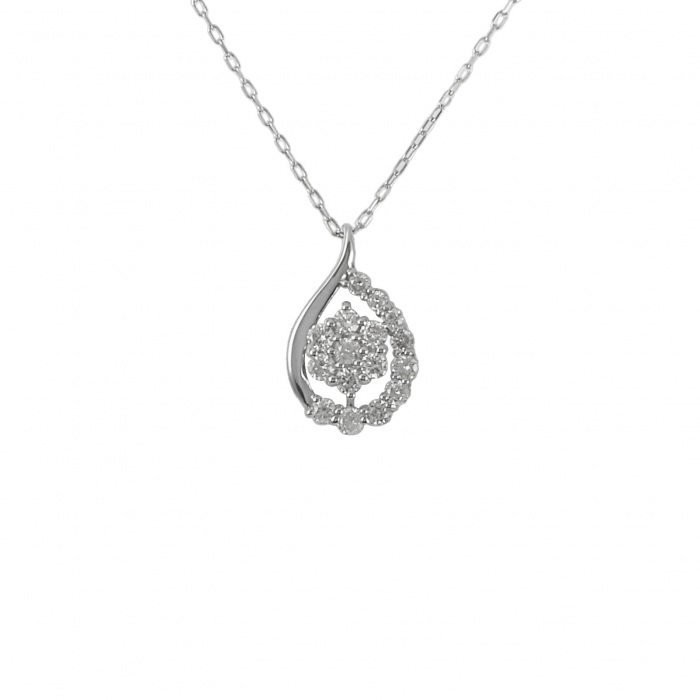 プラチナ850 ダイヤモンド　ネックレス プラチナ850 プラチナ900 ダイヤモンド ネックレス J355409 | ユキザキ