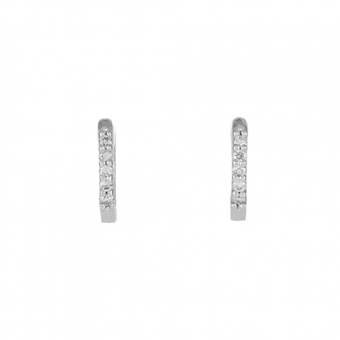 プラチナ900 ダイヤモンド ピアス J357304 | ユキザキセレクトジュエリー