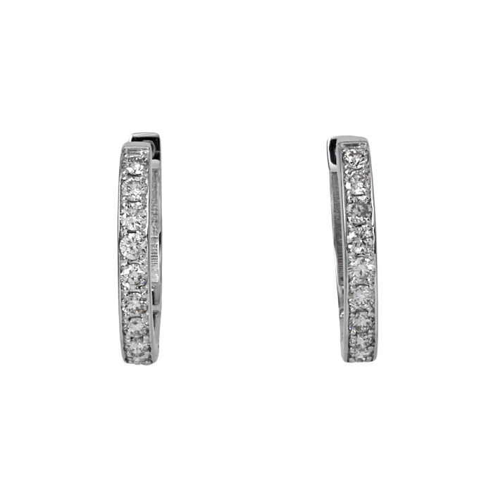 プラチナ950 ダイヤモンド ピアス J363444 | ユキザキセレクトジュエリー