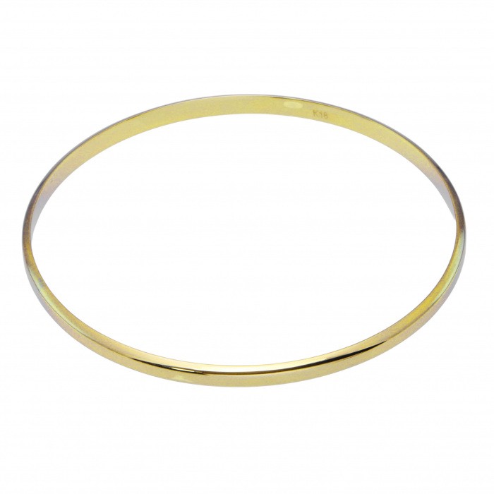 K18イエローゴールド ジガネ バングル J368871 | ユキザキセレクト