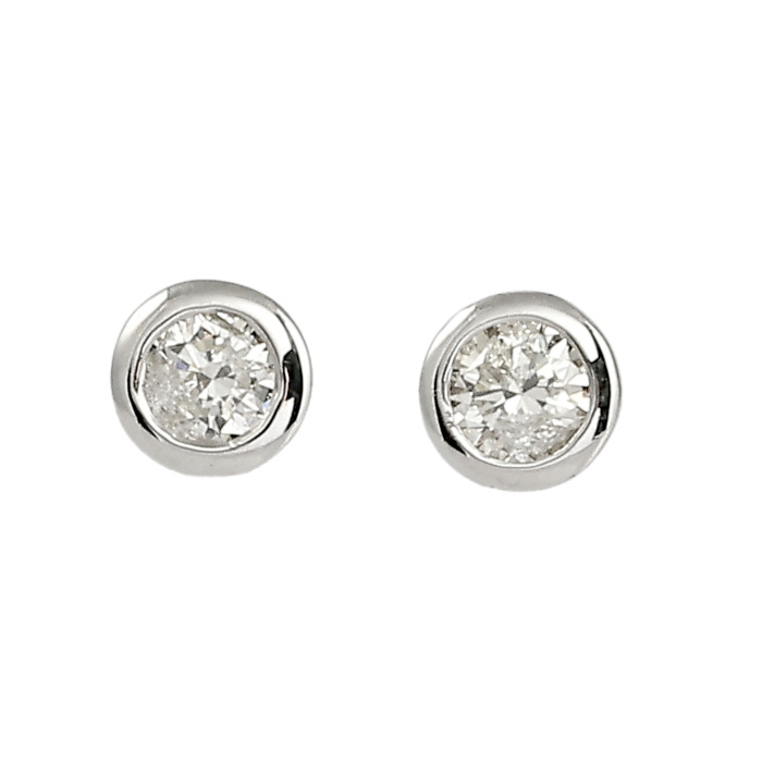 プラチナ900 ダイヤモンド ピアス J374602 | ユキザキセレクトジュエリー