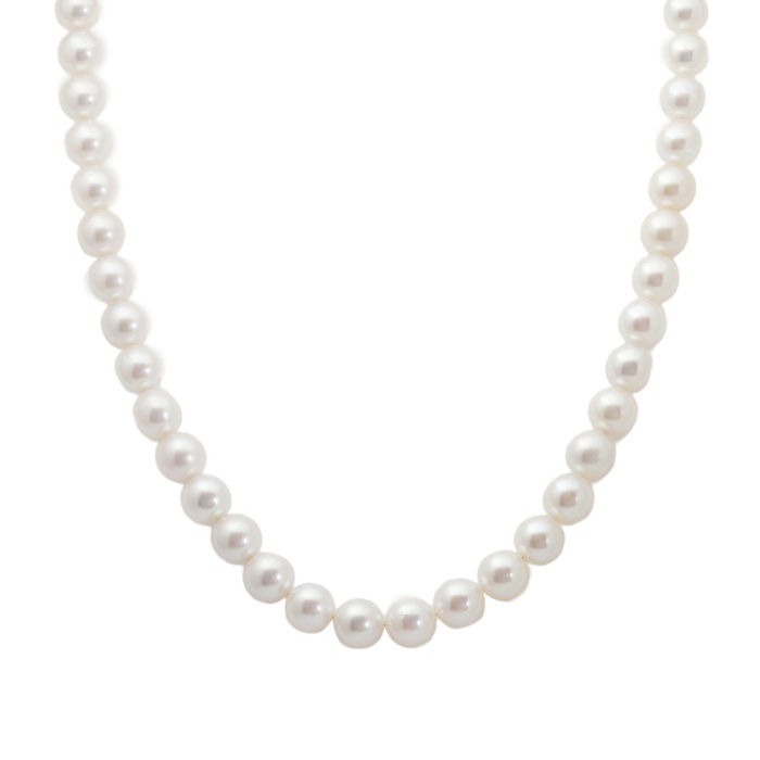 シルバー アコヤパール パール ネックレス J379821 | ユキザキセレクト