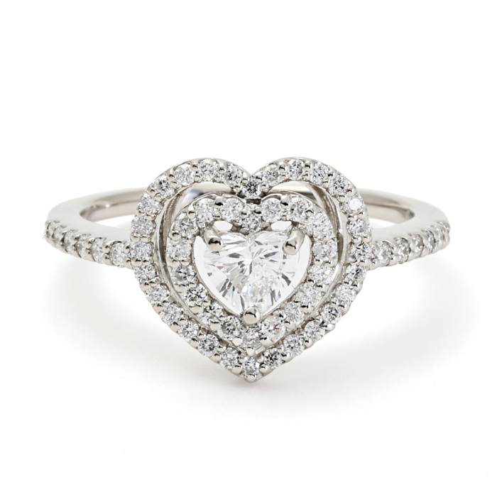 PT900 ダイヤモンド リング J383054 | ユキザキセレクトジュエリー