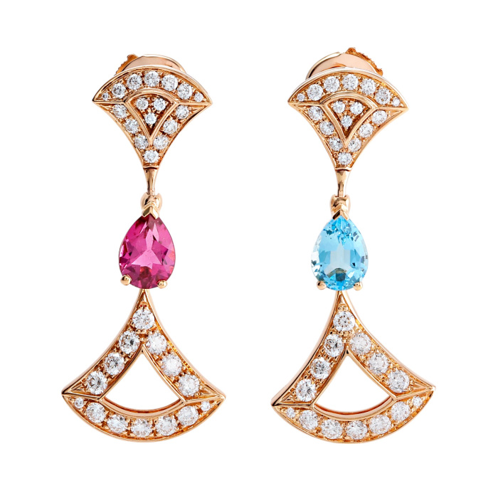 BVLGARI ディーヴァ ドリーム ピアス 美品 BVLGARI】ディーヴァ ドリーム シングルピアス (Bvlgari/ピアス