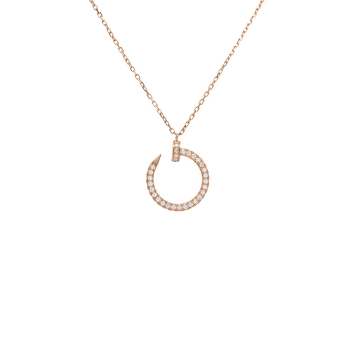 し*も様 Cartier カルティエ ジュストアンクル ネックレス YG 未使用] カルティエ ジュストアンクル B3047000 ネックレス J388535