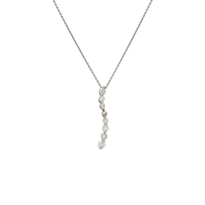 プラチナ950 プラチナ850 ダイヤモンド ネックレス J398903 | ユキザキ