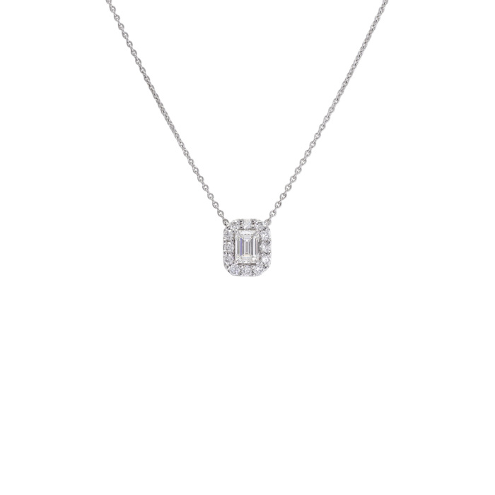 中古] グラフ アイコン エメラルドカット ダイヤモンド RGP707