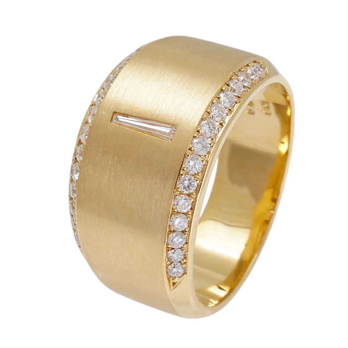 K18リング　10号 K18 yellow gold diamond ring J401985 | Yukizaki Select Jewelry
