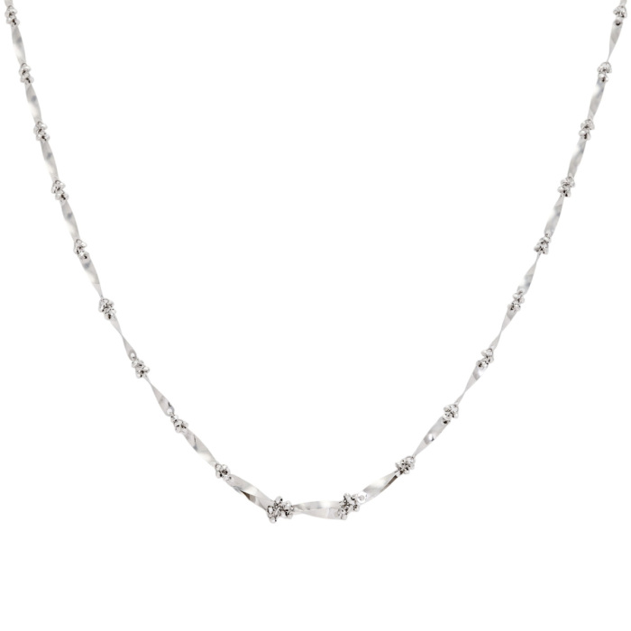 Platinum 999 Chain Necklace J404221 | Yukizaki Select Jewelry