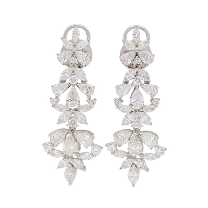 ゆきざき18k ダイヤピアス K18イエローゴールド ダイヤモンド ピアス J344757 | ユキザキセレクト