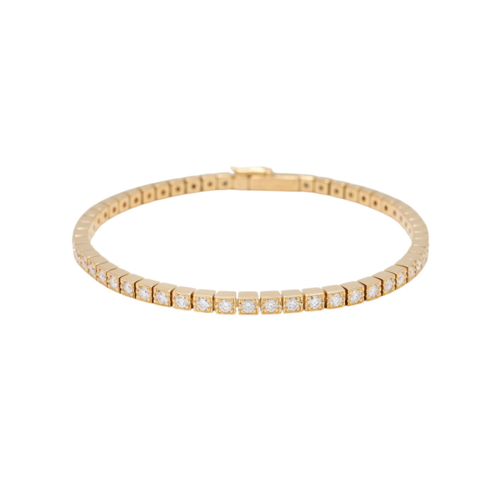 中古] カルティエ ラニエール フルダイヤ B6015102 ブレスレット