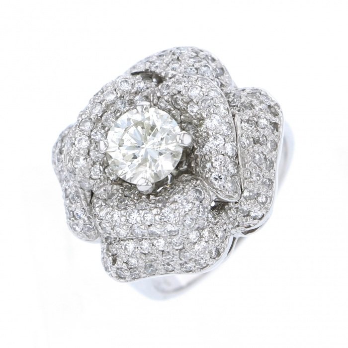 プラチナリング プラチナ900 ダイヤモンド リング J408738 | ユキザキセレクトジュエリー