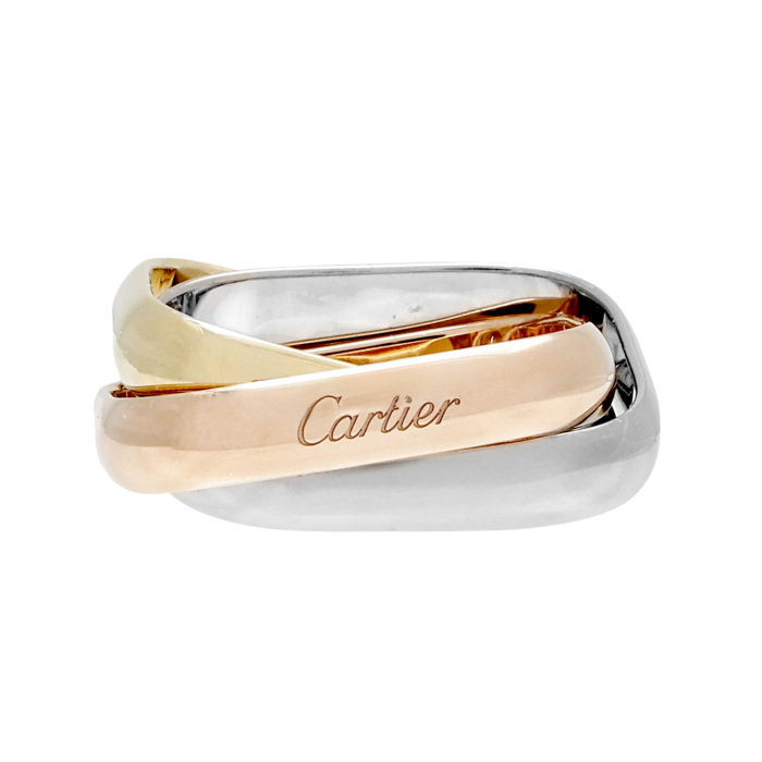 ◆VINTAGE◆【Cartier】トリニティ*クッション*クラシックモデル 楽天市場】カルティエ トリニティ クッション リング クラシック