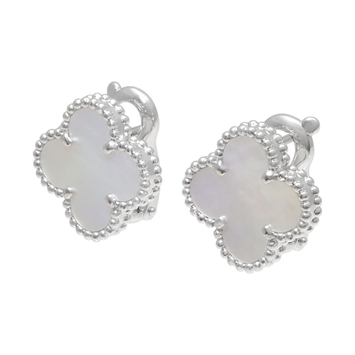 アルハンブラ ☆ ピアス 中古] ヴァンクリーフ&アーペル ヴィンテージアルハンブラ VCARF48600