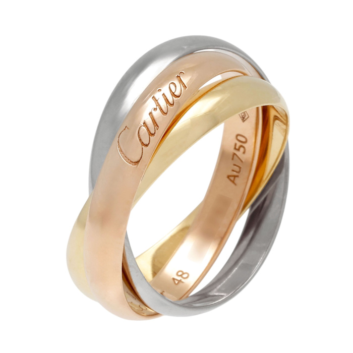 中古] カルティエ トリニティ SM B4086100 リング J413877