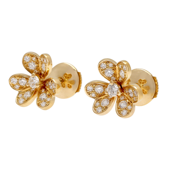 ヴァンクリーフ&アーペル　フリヴォル ピアス、ミニモデル　WG フリヴォル ピアス、ミニモデル Van Cleef & Arpels（ヴァン