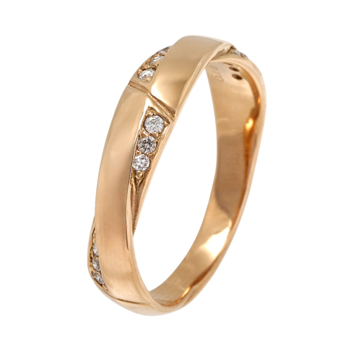 k18 リング K18ピンクゴールド ダイヤモンド リング J416079 | ユキザキセレクト