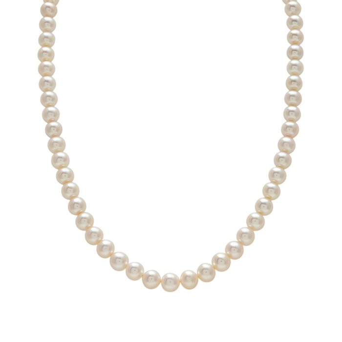 シルバー アコヤパール パール ネックレス J416254 | ユキザキセレクト