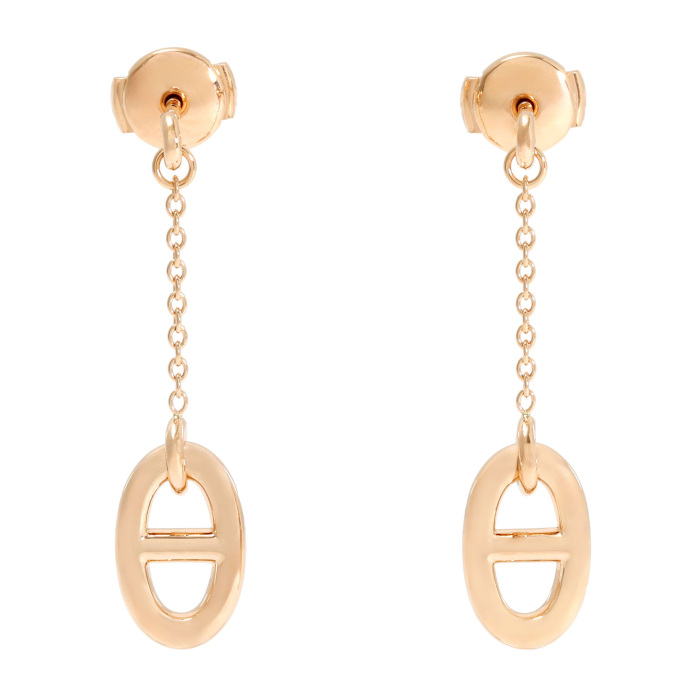 エルメス シェーヌダンクル　ピアス エルメス ピアス シェーヌダンクル | 東京銀座のヴィンテージ