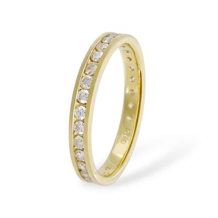 K18イエローゴールド ダイヤモンド リング J421405 | ユキザキセレクト