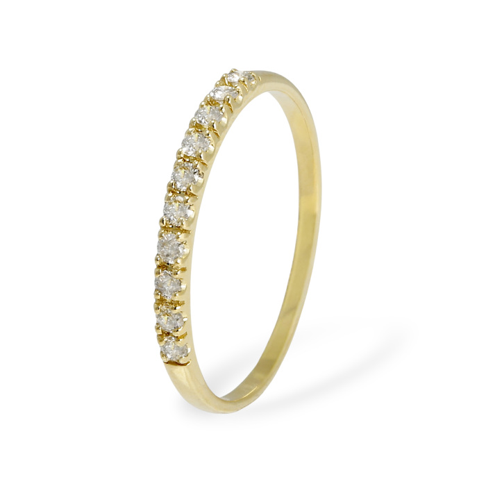 K18イエローゴールド ダイヤモンド リング J421417 | ユキザキセレクト