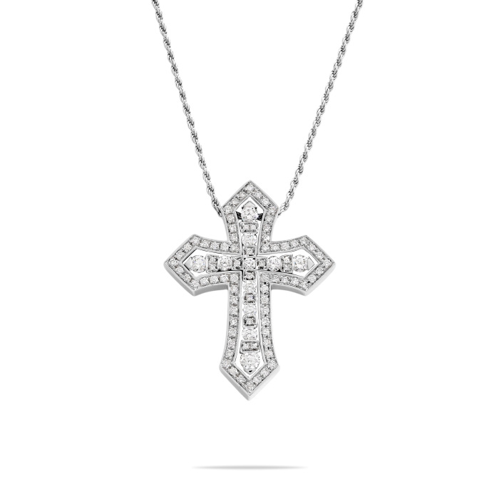 USED] Damiani Belle Epoque Crown M 20092691 necklace J422061