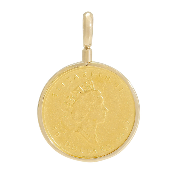 貴重★1985年★コカコーラ★enjoyエンジョイ★ゴールド金色★エナメル七宝製 K24イエローゴールド ジガネ コイン J423321 | ユキザキセレクトジュエリー